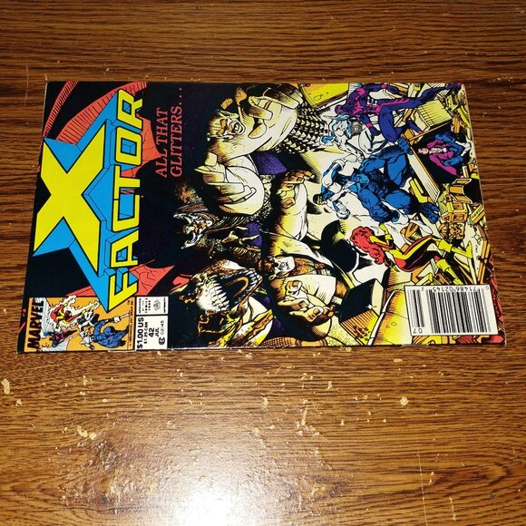 X-Factor #42 (Marvel Comics, 1989) Newsstand - Picture 3 of 3